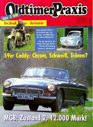 Deckblatt Oldtimer Praxis (06/1995)